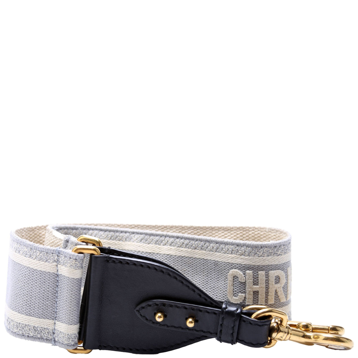 Logo Wide Non-Adjustable Srap Grey/Beige