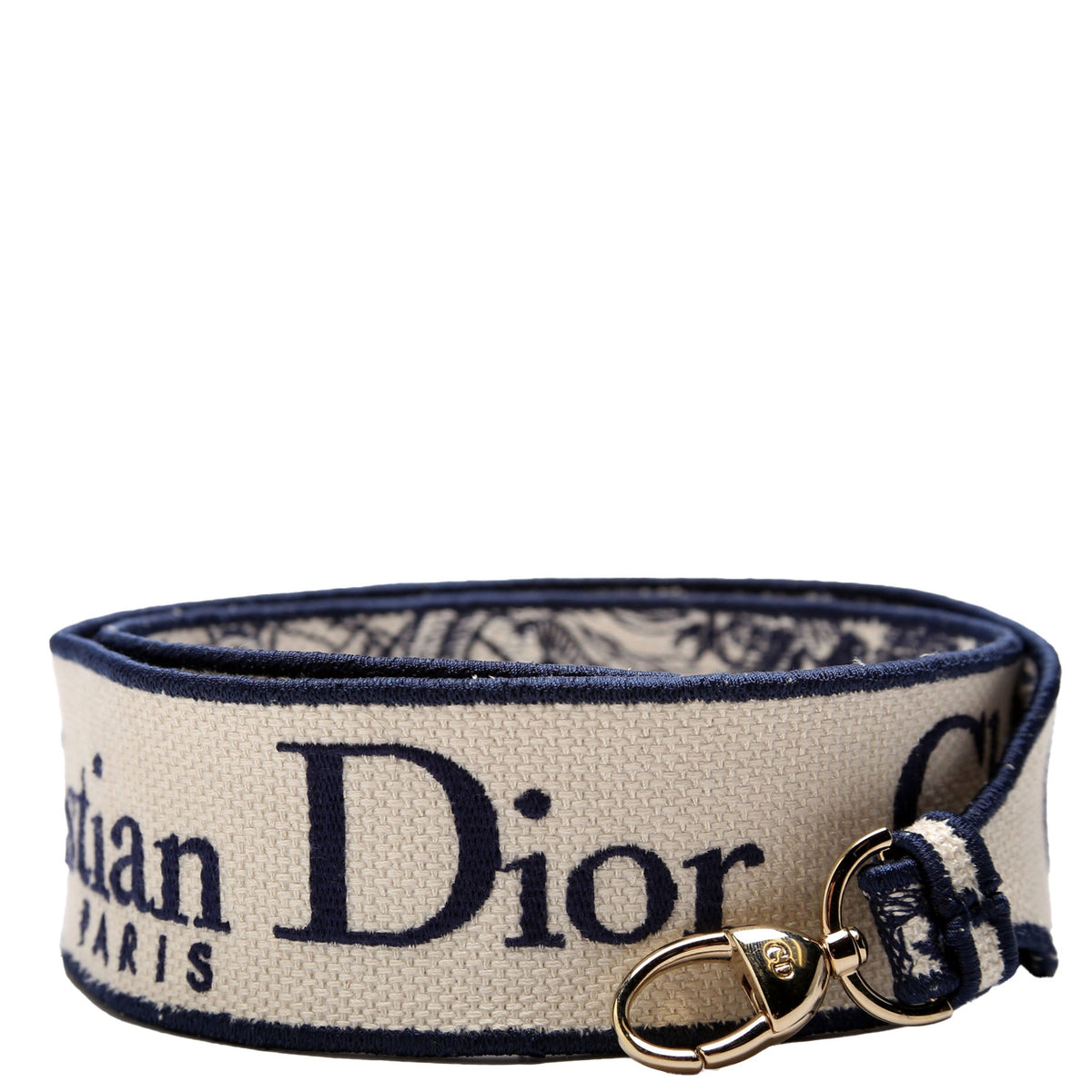 Logo Wide Non-Adjustable Srap Blue/White