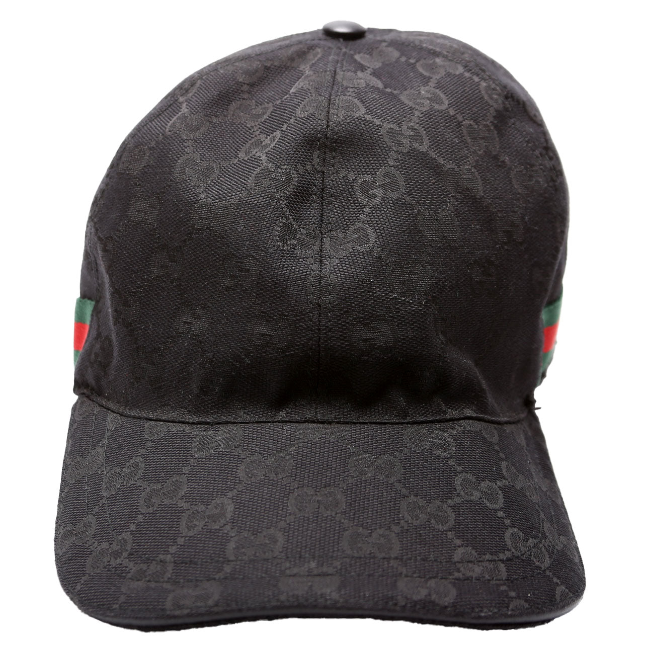 Gucci  GG Canvas Web Cap Hat Size XXL Black