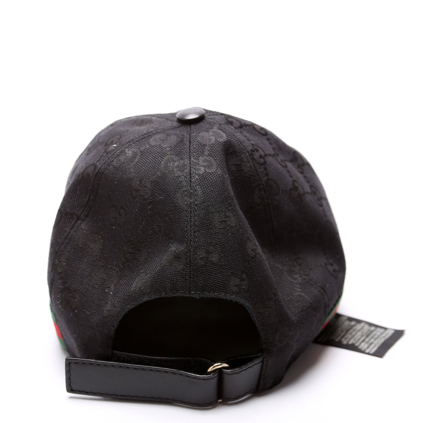 Gucci  GG Canvas Web Cap Hat Size XXL Black