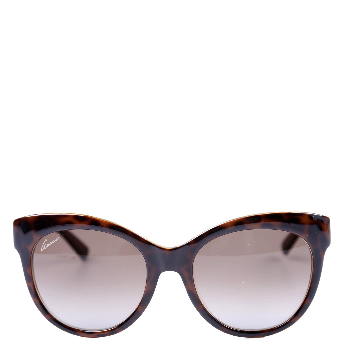 Gucci GG Tortoise Cateye Sunglasses Brown