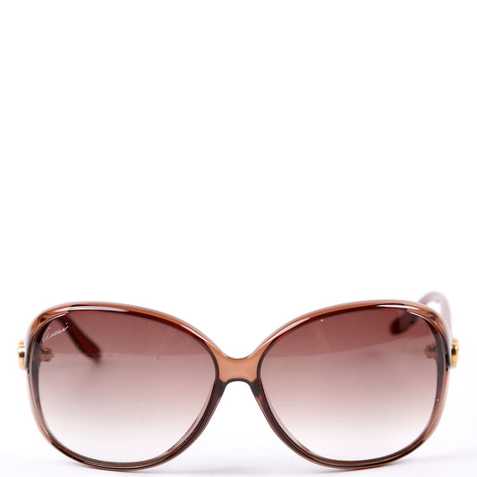 Gucci GG Oversized Sunglasses Brown