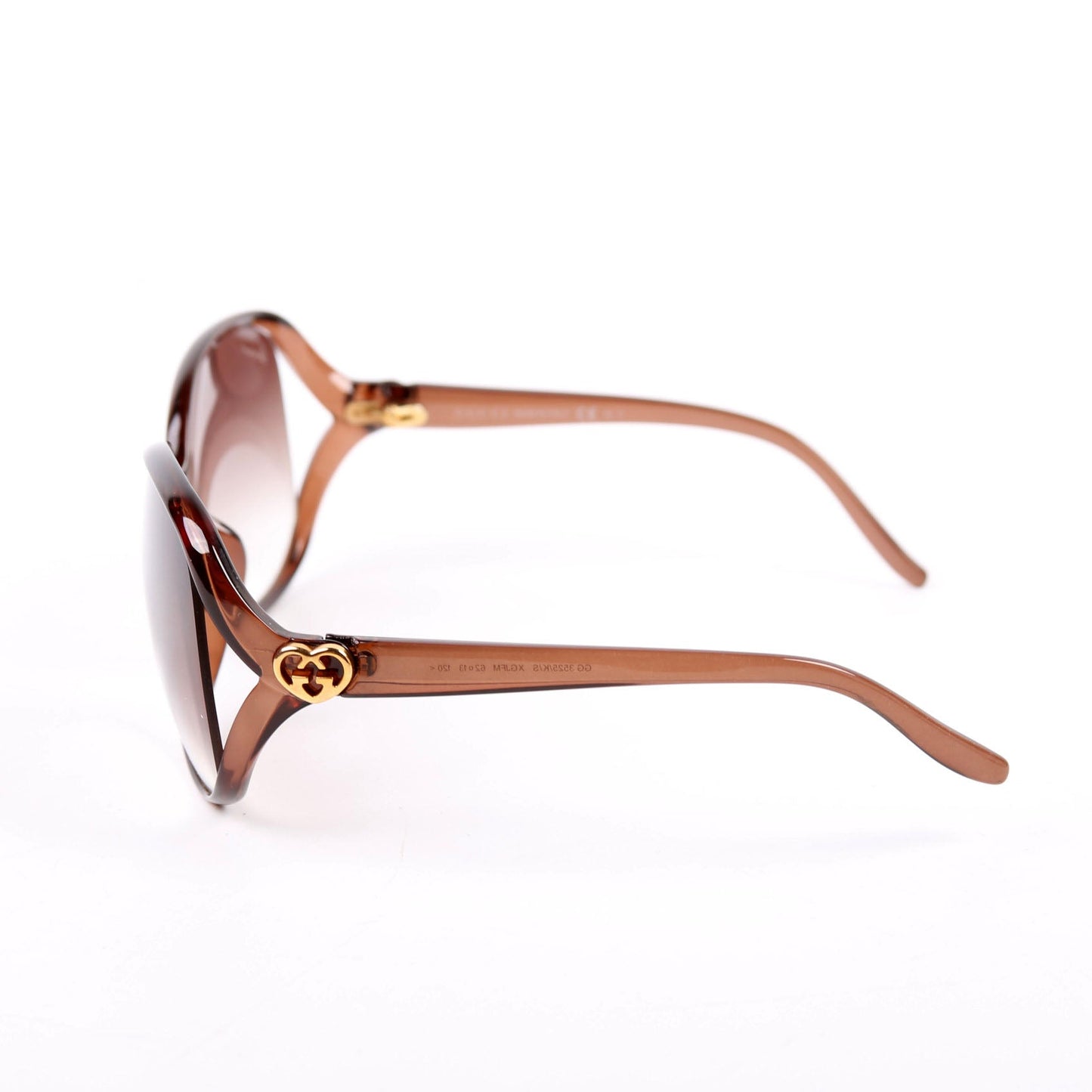 Gucci GG Oversized Sunglasses Brown
