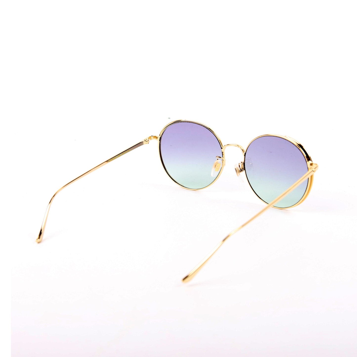 Gucci GGSK Oversized Round Sunglasses Gold
