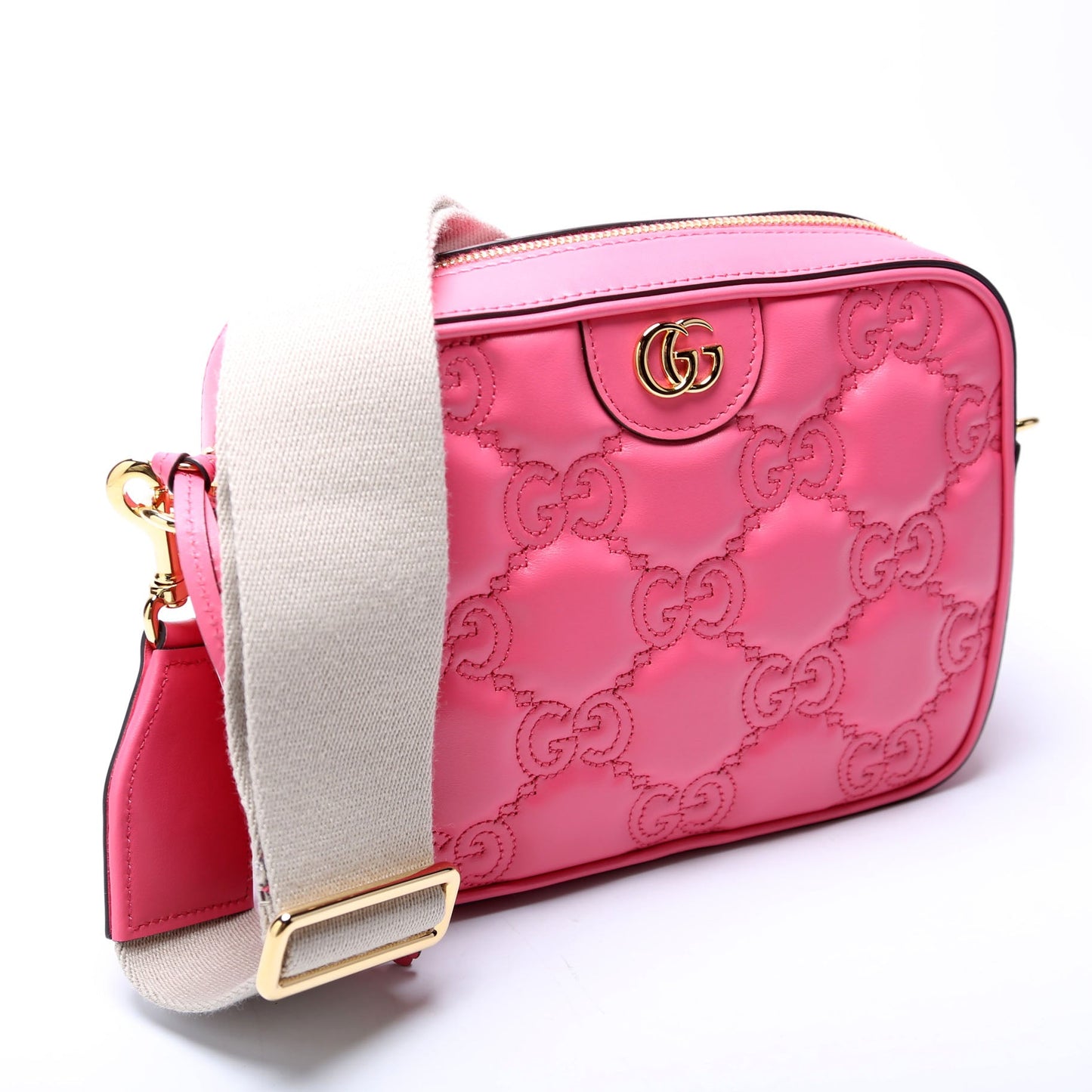Gucci  GG Matelasse Small Pink