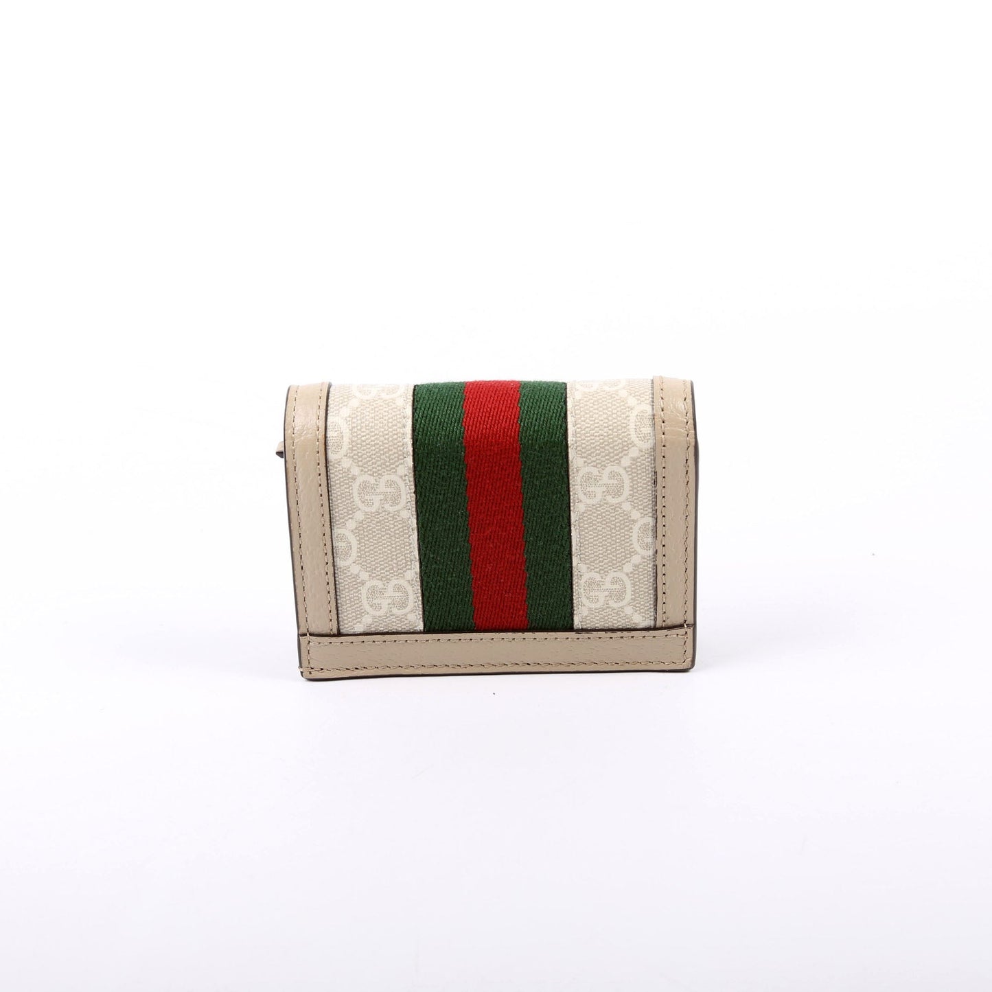 Gucci  Ophidia GG Card Case Wallet Beige