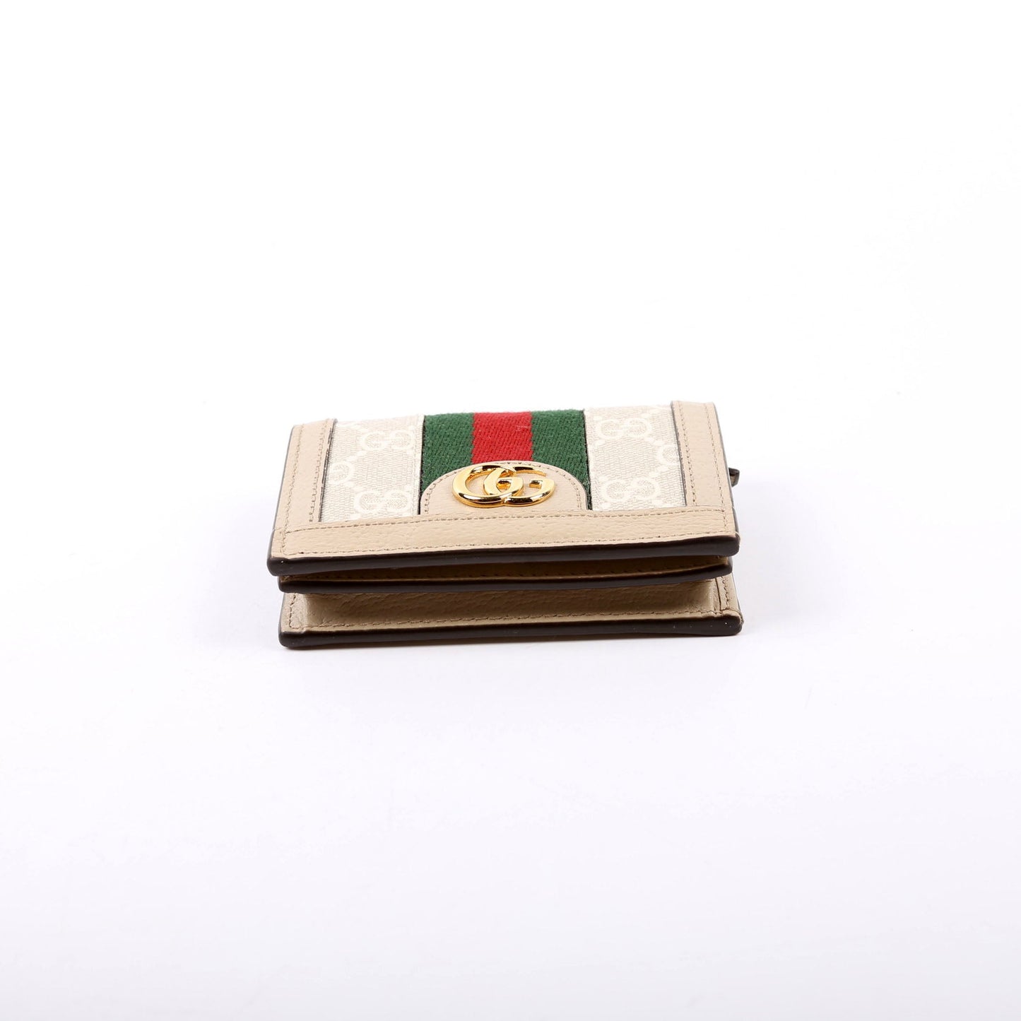 Gucci  Ophidia GG Card Case Wallet Beige