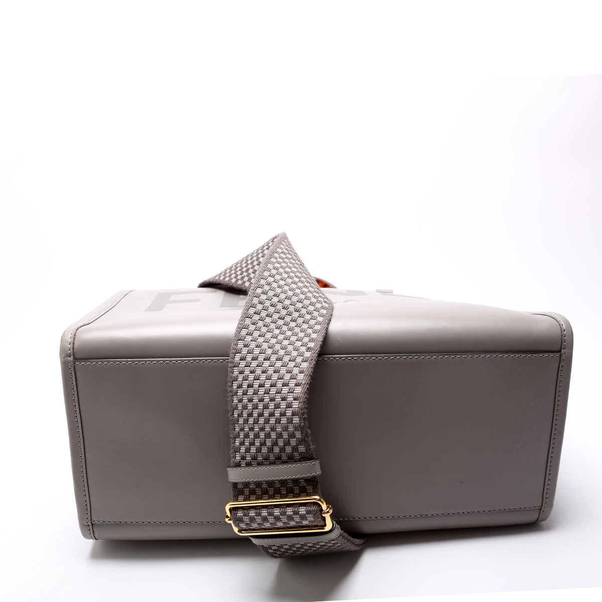 8BH386 Sunshine Shopper Medium Leather Gray