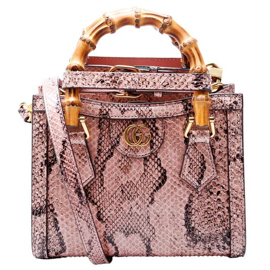 Gucci  Diana Mini Tote Python