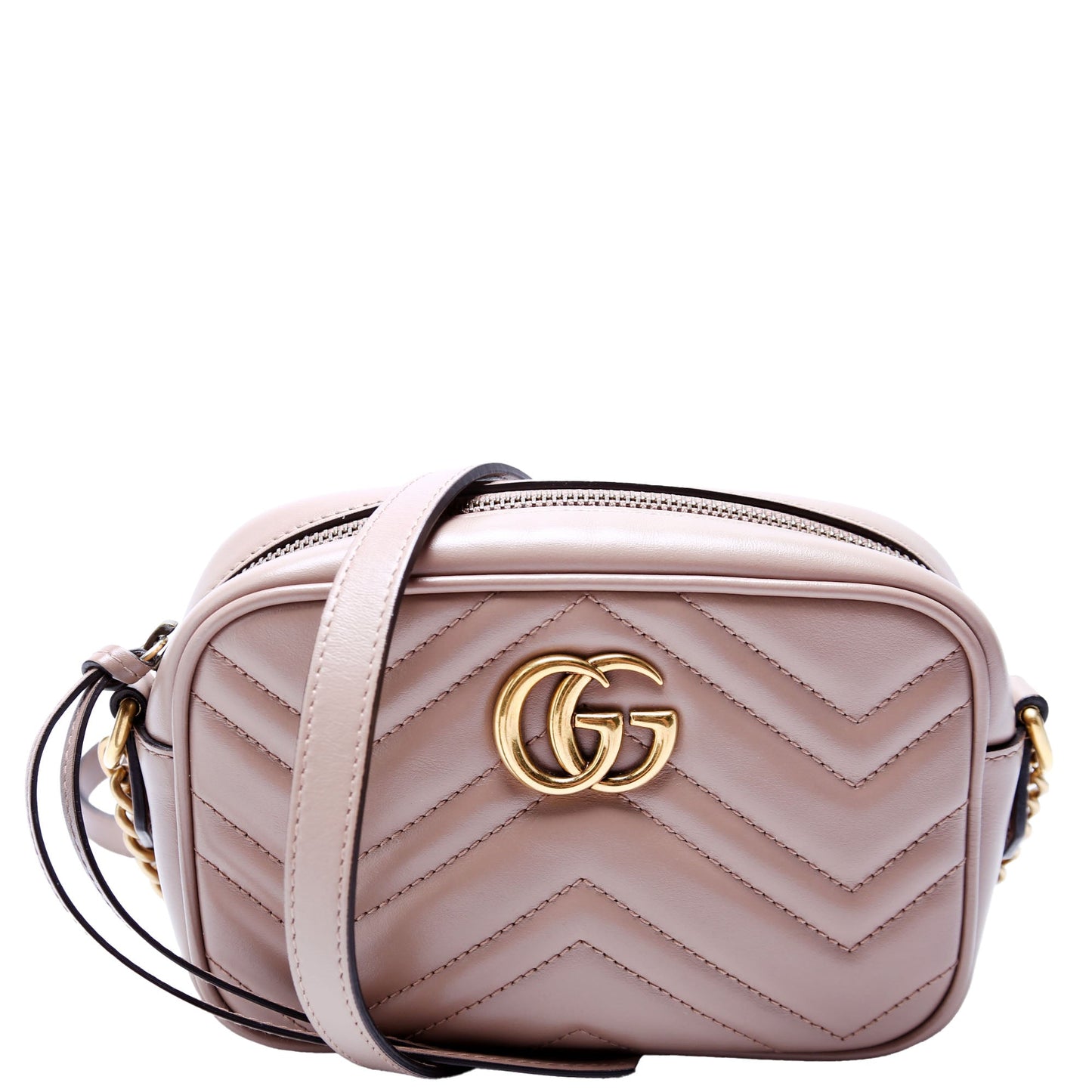 Gucci  Marmont Mini Camera Bag Nude