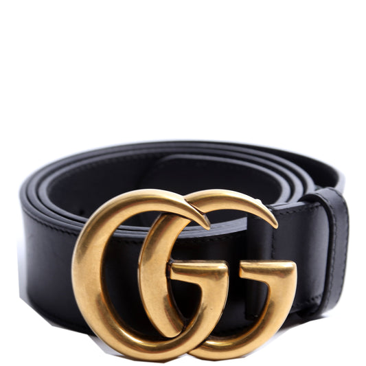 Gucci  GG Marmont Leather Belt Size / Black
