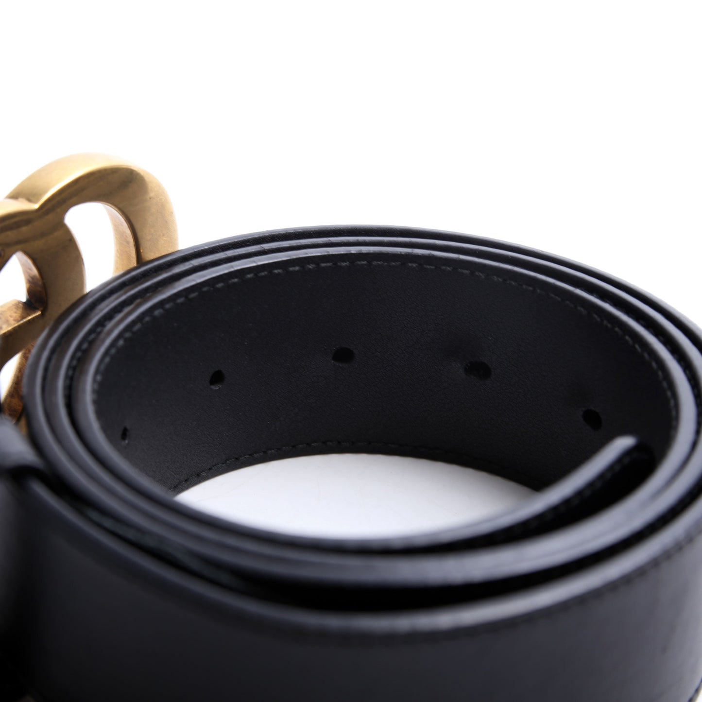 Gucci  GG Marmont Leather Belt Size / Black