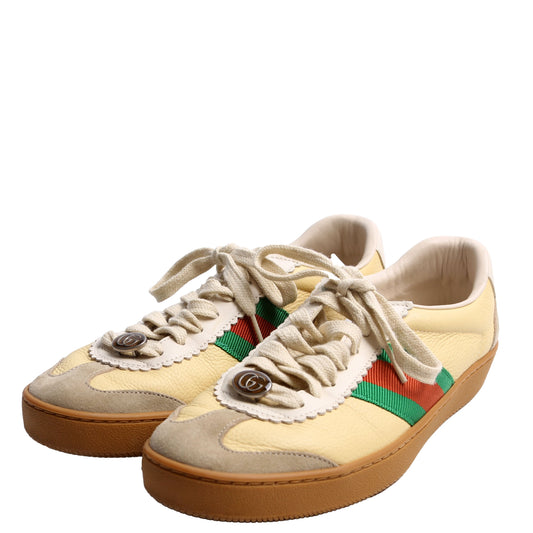 Gucci G Web Sneakers Size . Yellow