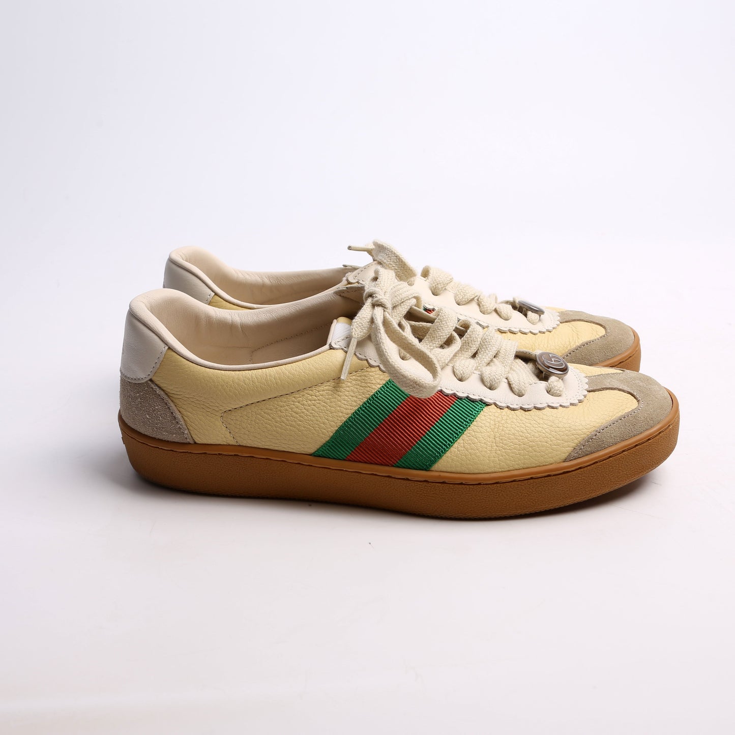 Gucci G Web Sneakers Size . Yellow