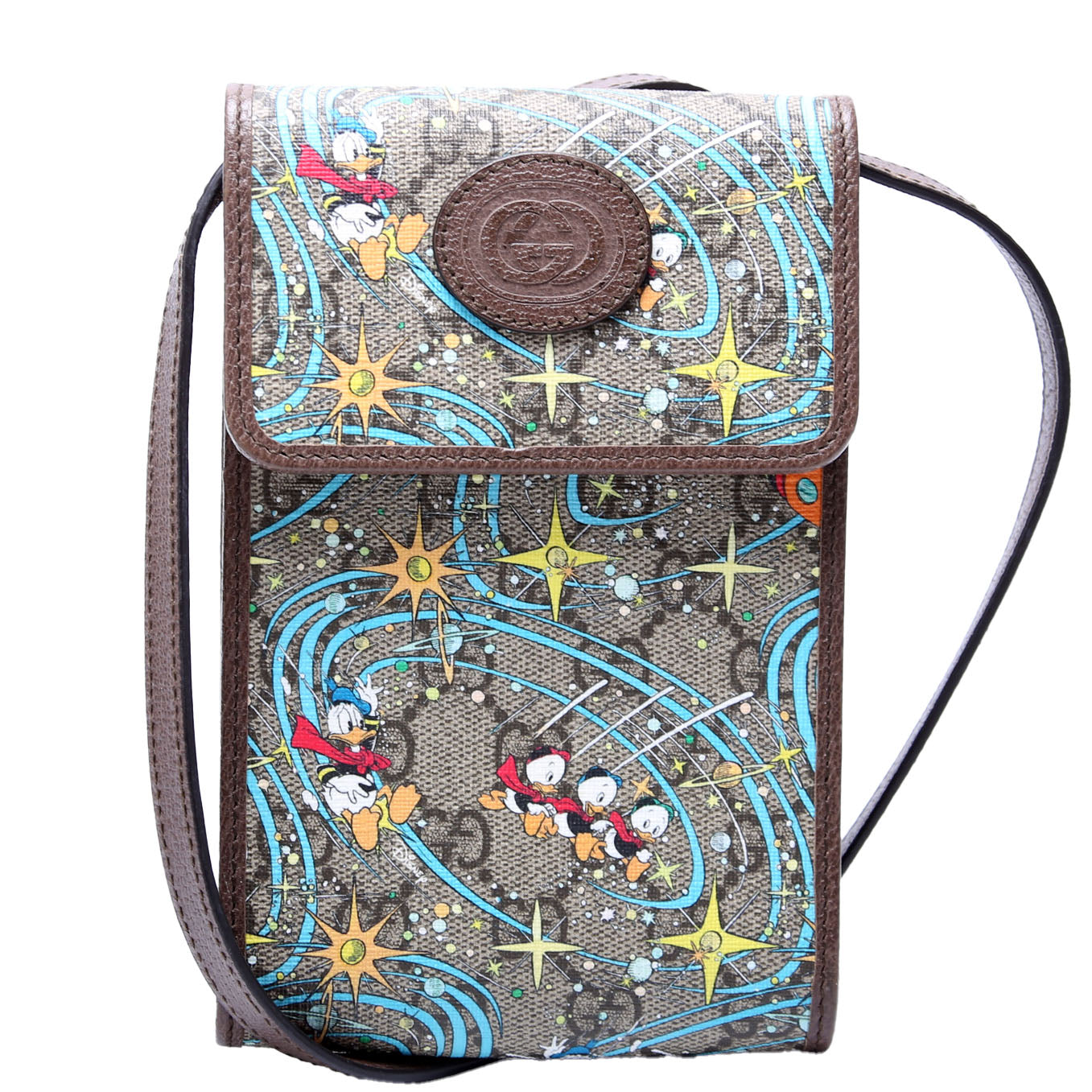 Gucci  X Disney GG Supreme Donald Duck Mini Crossbody