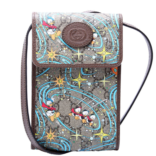 Gucci  X Disney GG Supreme Donald Duck Mini Crossbody
