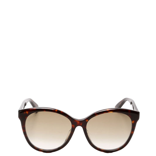 Gucci GGSK Cateye Sunglasses Brown