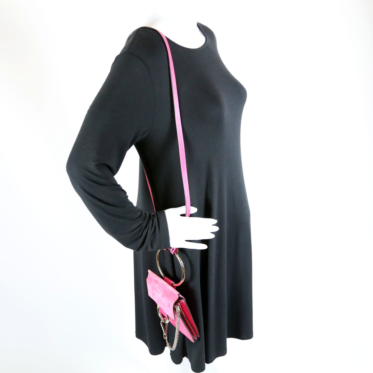 Faye Small Bracelet Bag Pink