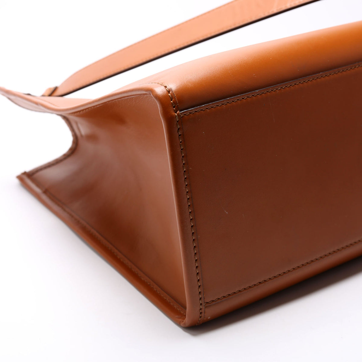8BH386 Sunshine Shopper Medium Leather Brown