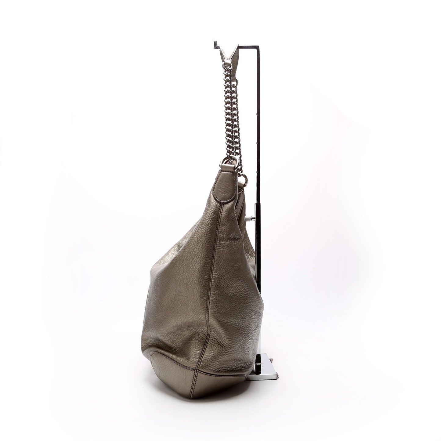 Gucci  Soho Chain Hobo Silver