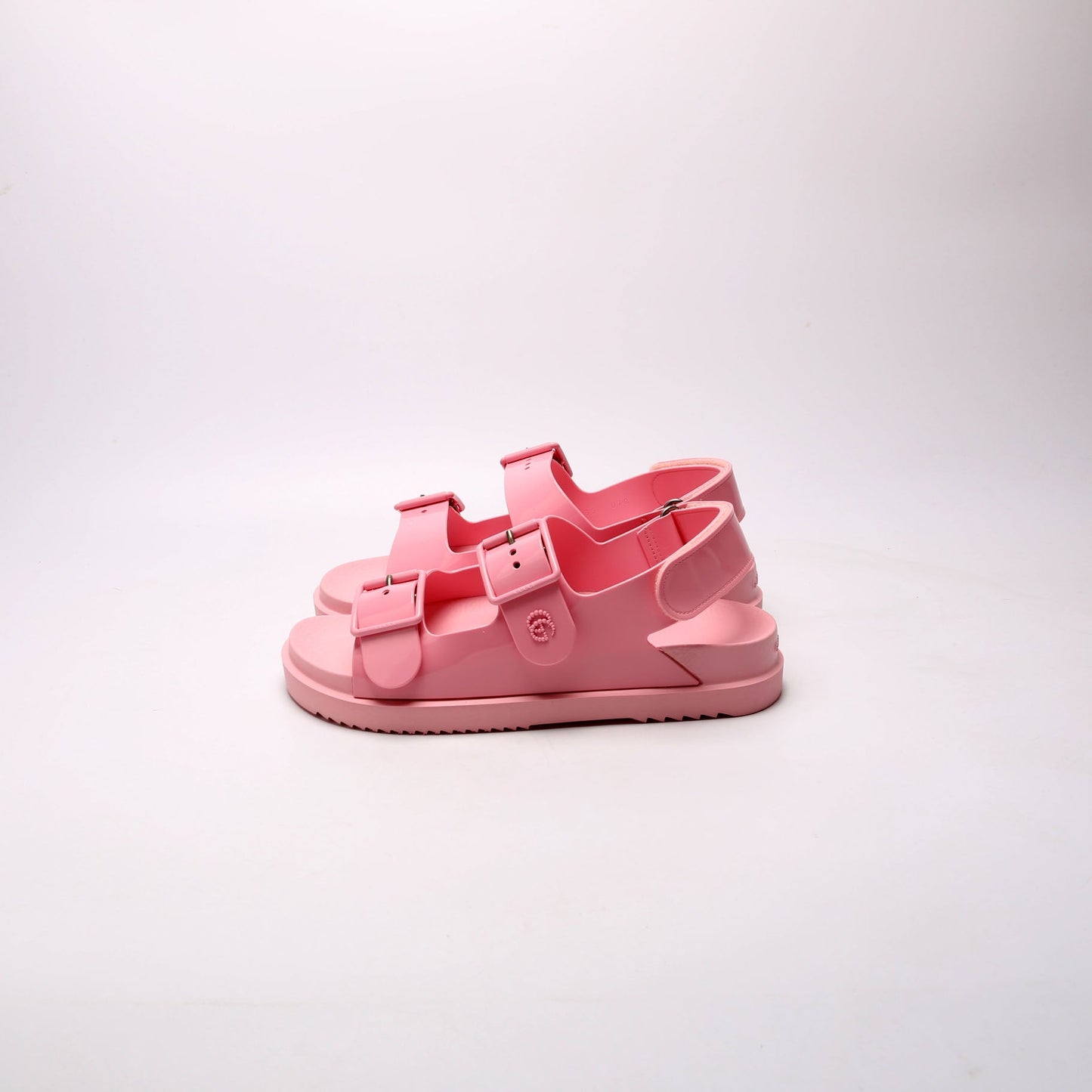 Gucci  Isla Rubber Sandal Size  Pink