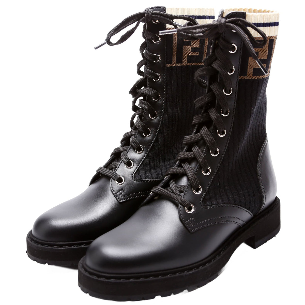 Rockoko Combat Boots Size 35 Black