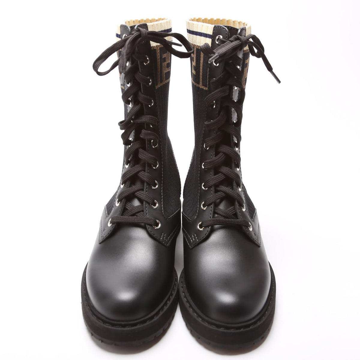 Rockoko Combat Boots Size 35 Black