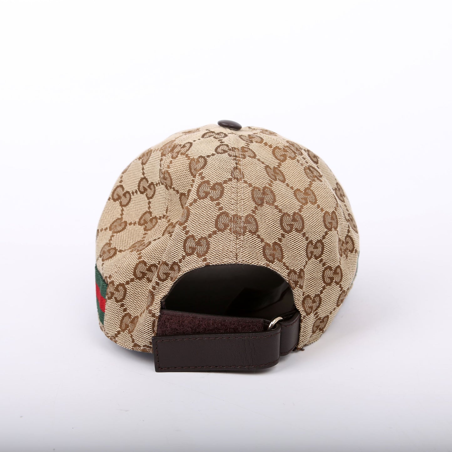 Gucci  GG Canvas Web Cap Size Small Brown