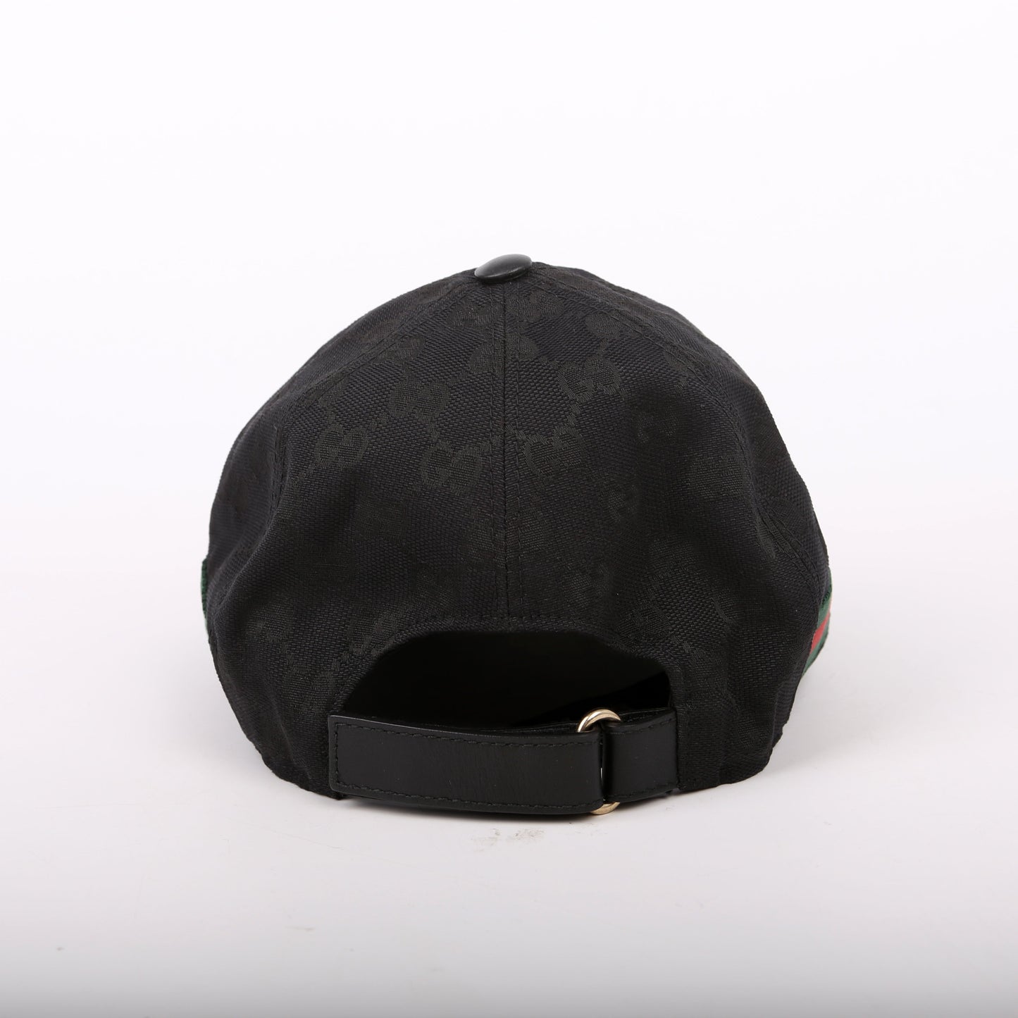 Gucci  GG Canvas Web Hat Size Medium Black