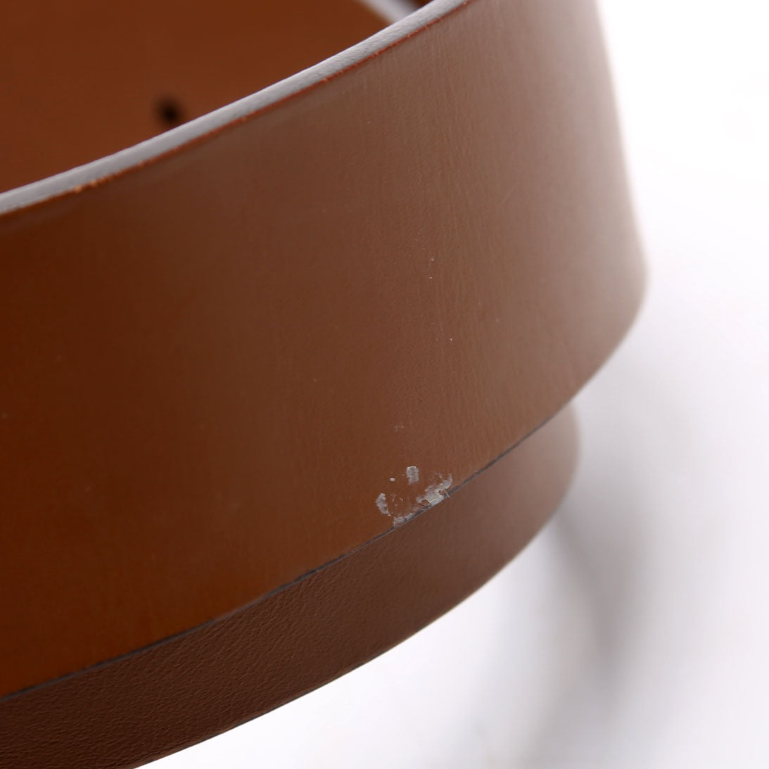 Gucci  Interlocking GG Leather Belt Size / Brown