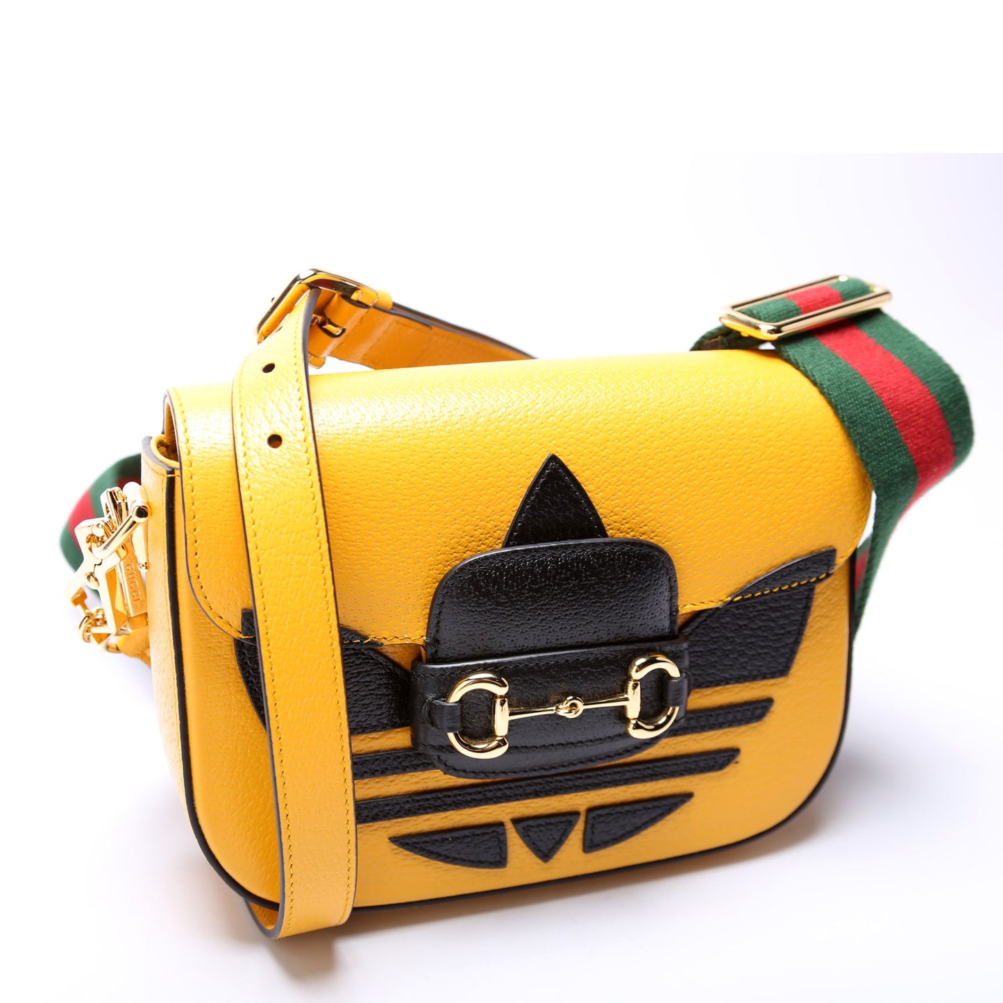 Gucci  Gucci Adidas  Horsebit Mini Bag Yellow
