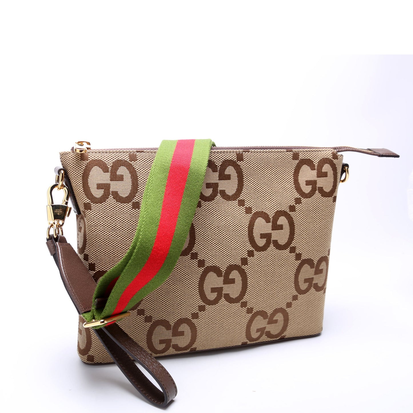 Gucci  Jumbo GG Messenger Brown