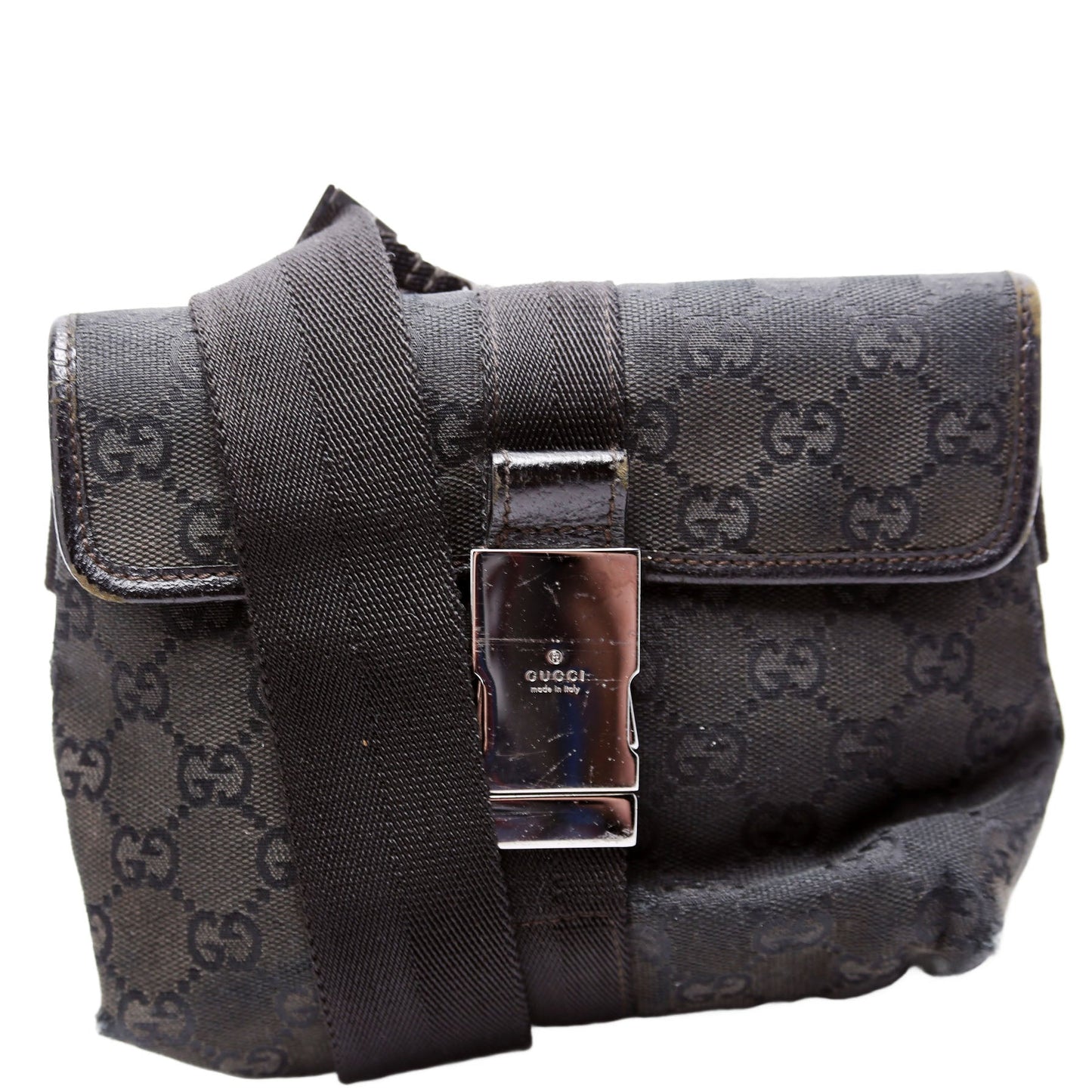 Gucci  GG Canvas Belt Bag Black