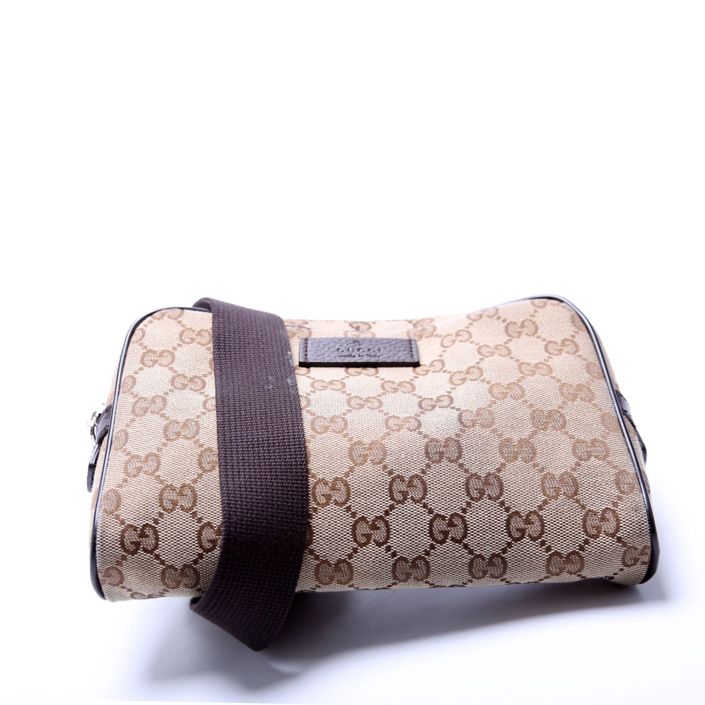 Gucci  GG Canvas Belt Bag Brown