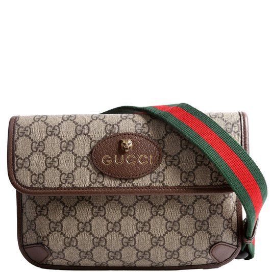 Gucci  GG Supreme Neo Web Belt