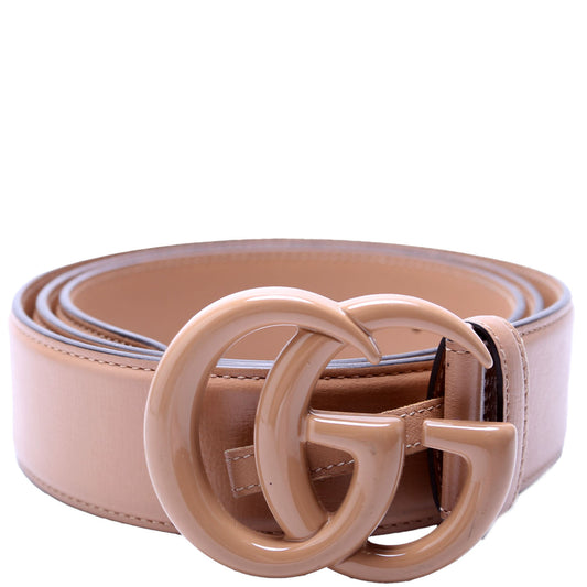 Gucci  Marmont GG Leather Belt Size / Tan