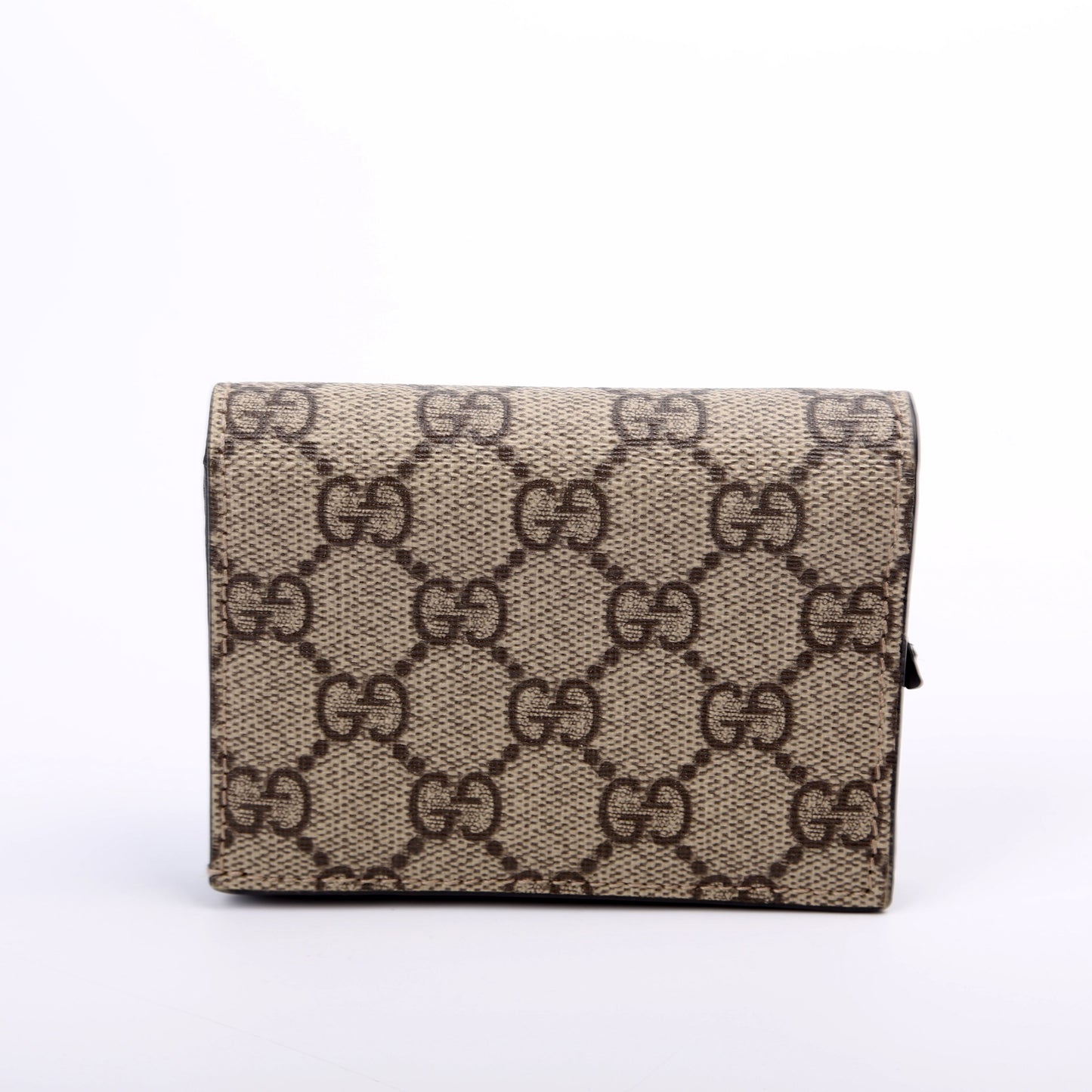Gucci  GG Supreme Marmont Card Case Black