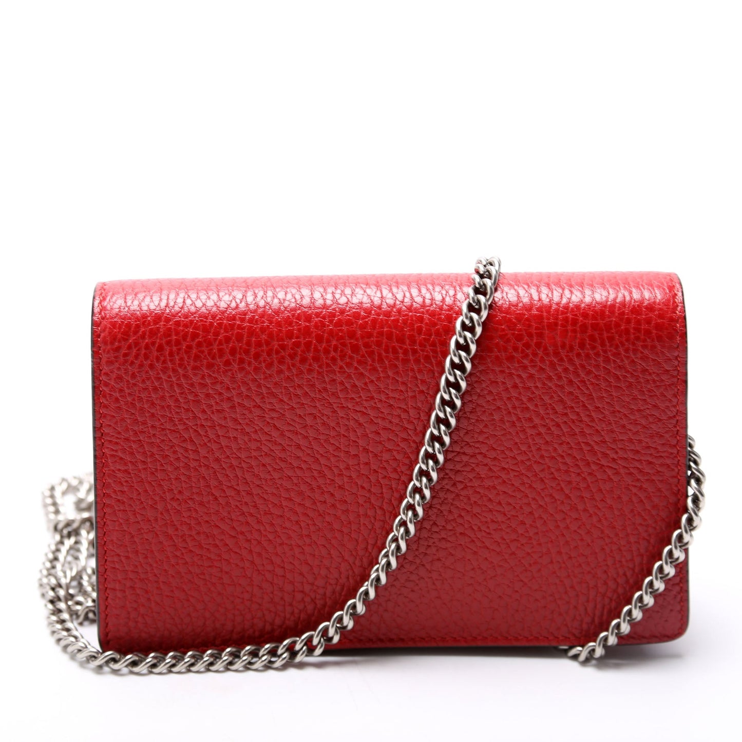 Gucci  Dioysus Leather Super Mini Red