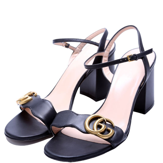 Gucci GG Marmont Sandal Heels Size