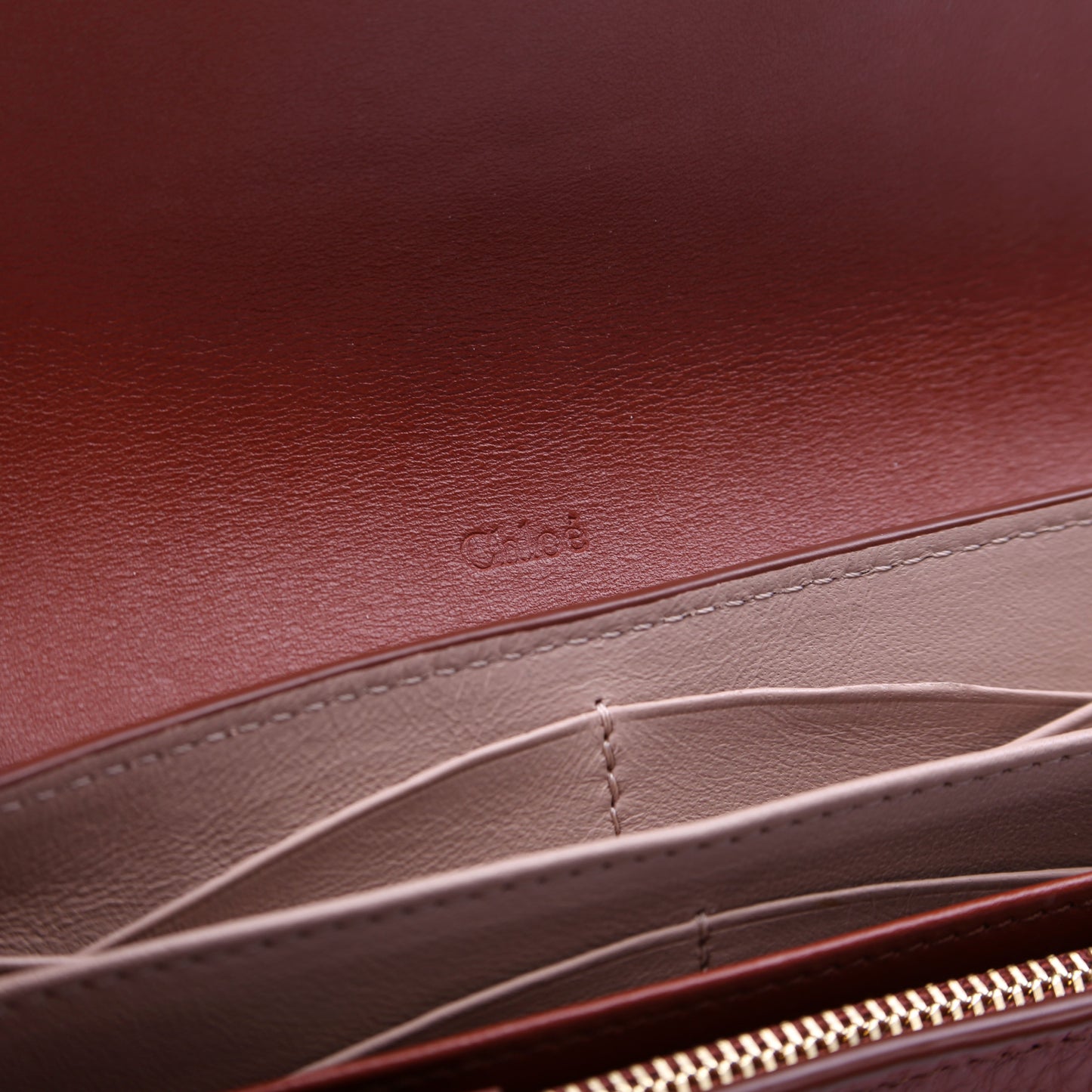 Aby Continental Flap Wallet Brown