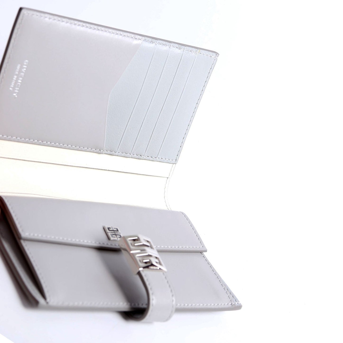 4G Wallet Box Leather Gray