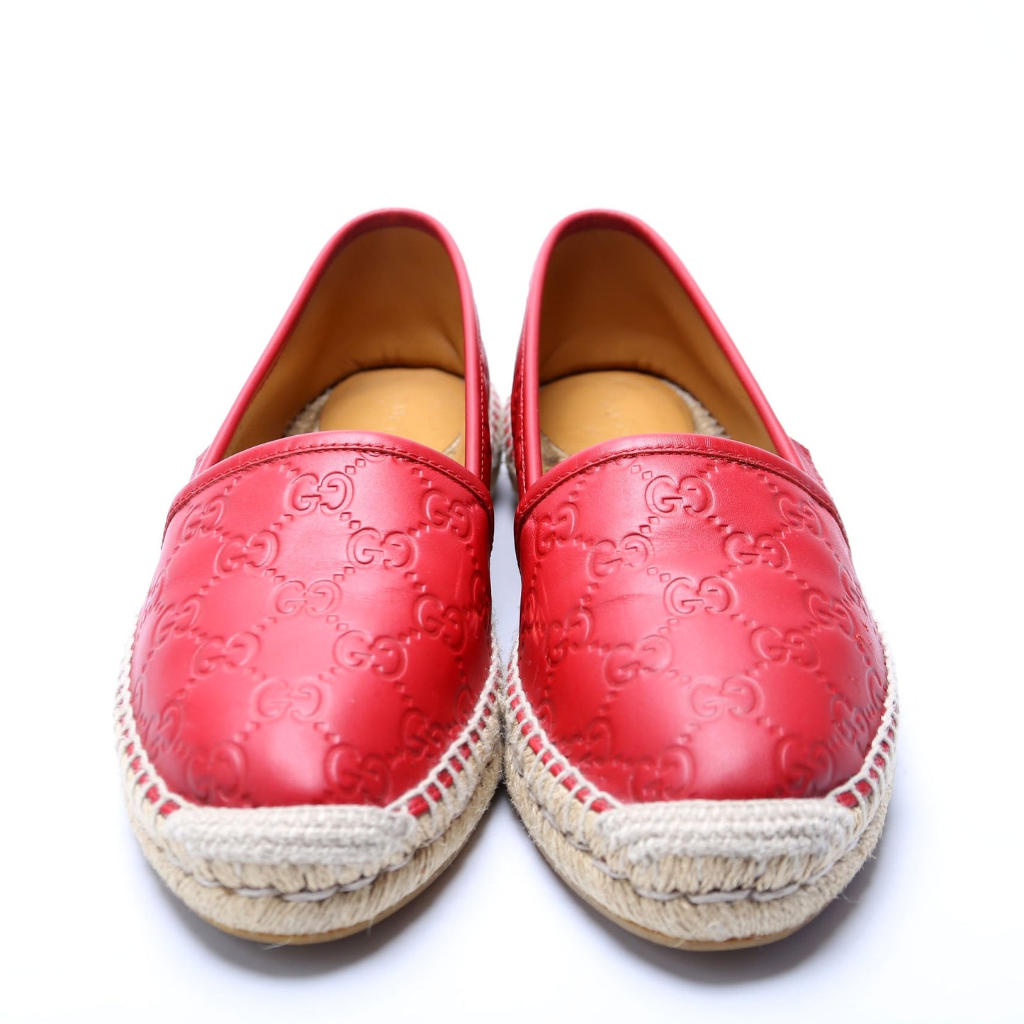 Gucci GG Espadrilles Size . Red