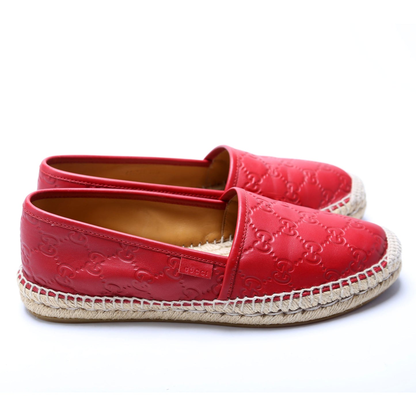 Gucci GG Espadrilles Size . Red