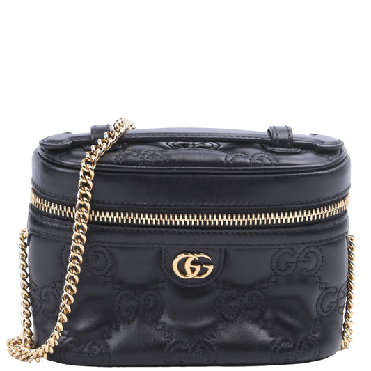 Gucci  GG Matelasse Vanity Mini Black
