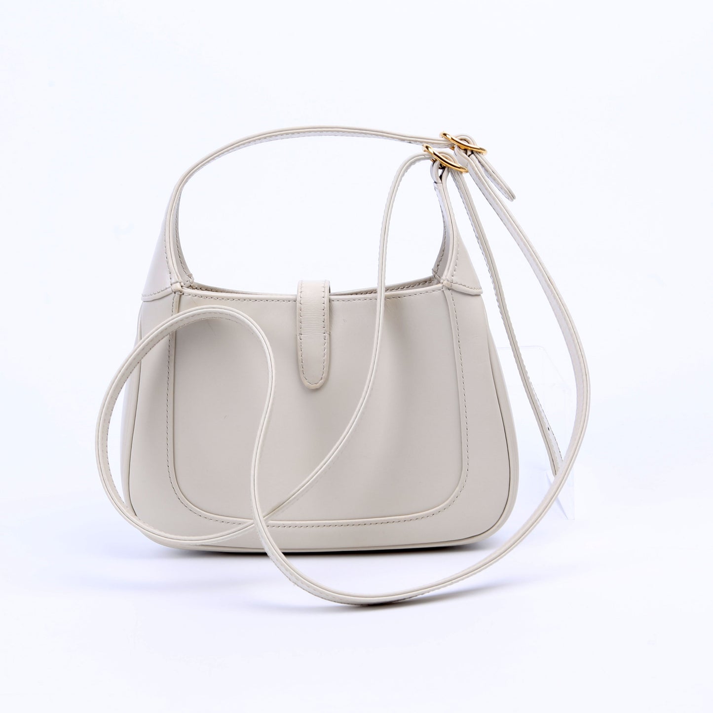 Gucci  Jackie  Mini Hobo Leather White