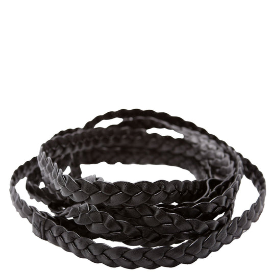 Gucci  Narrow Braided Leather Wrap Around