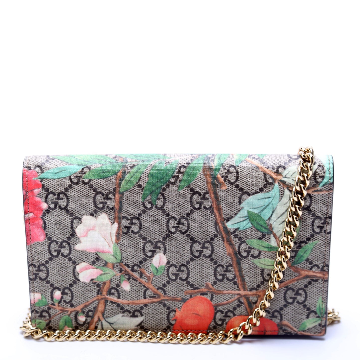 Gucci  GG Supreme Tian Chain Wallet