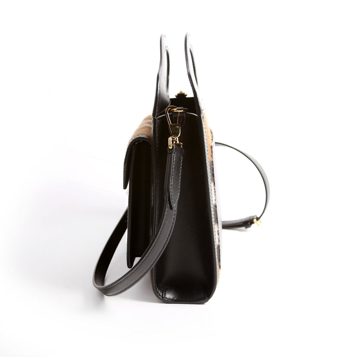 Pocket Bag Mini Canvas Brown/Black