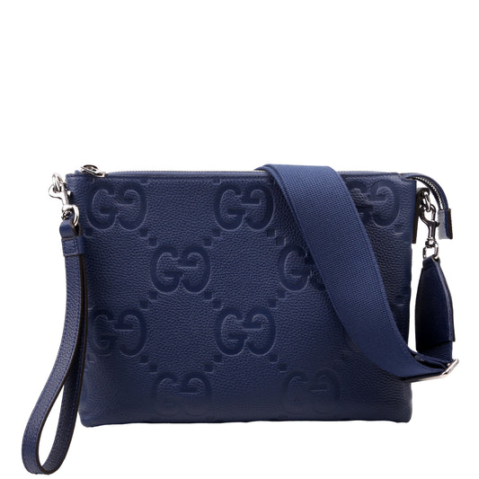 Gucci  Jumbo GG Messenger Blue