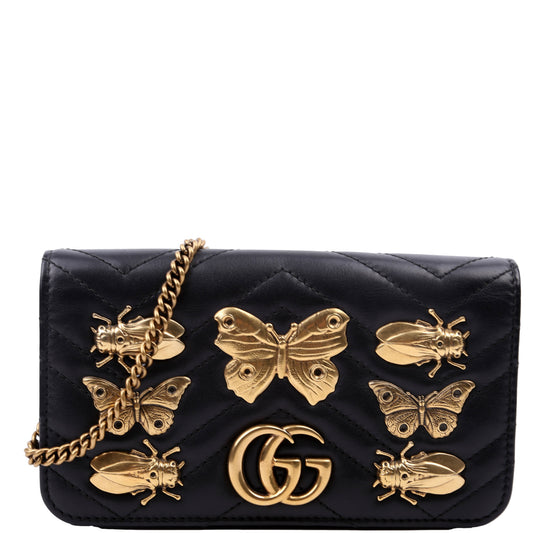 Gucci  GG Marmont Animal Stud Mini Bag
